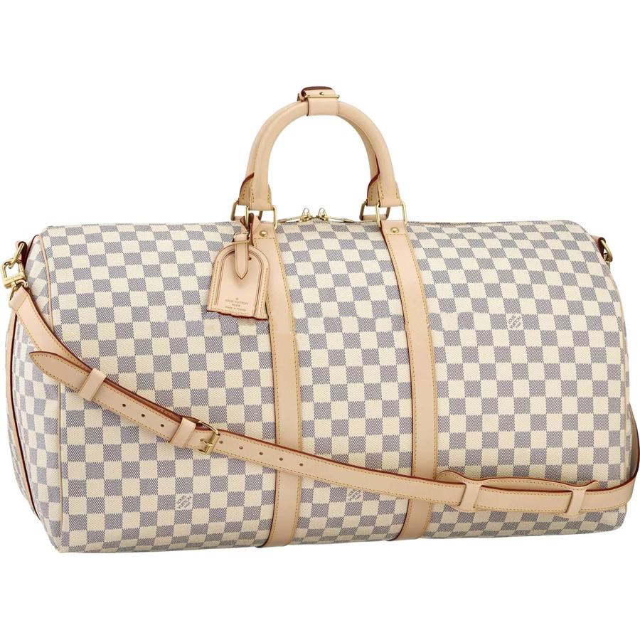 Fake Louis Vuitton Keepall 55 Damier Azur Canvas N41429 Online